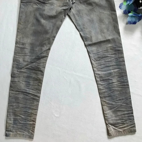 Heritage by America NWOT Gray Lightweight Skinny Jeans Men 34/33 - Picture 7 of 8